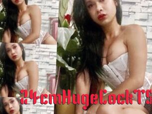24cmHugeCockTS