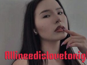 allineedislovetonight Video Extrait