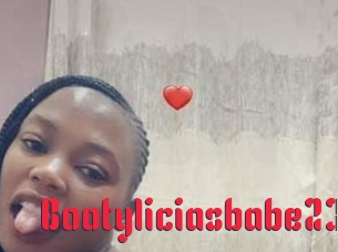 Bootyliciasbabe23