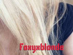 Foxyxblonde