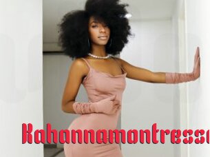 Kahannamontresse