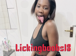 lickingboobs18 Video Extrait