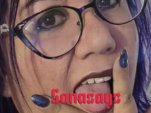 Sanasays